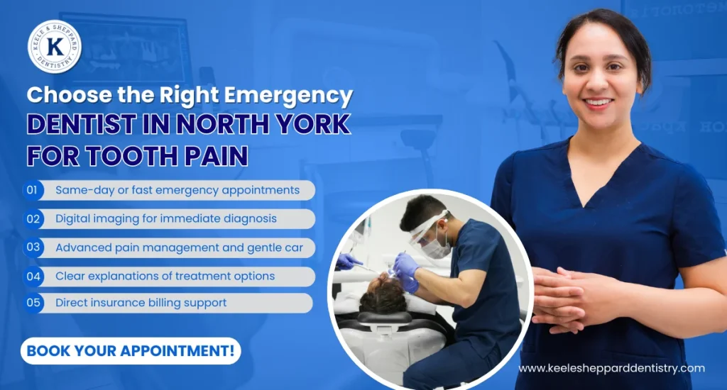 Choose the Right Emergency Dentist in North York for Tooth Pain