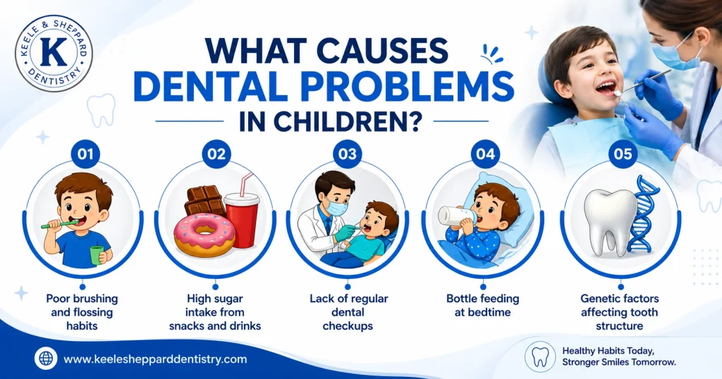 What Causes Dental Problems in Children?