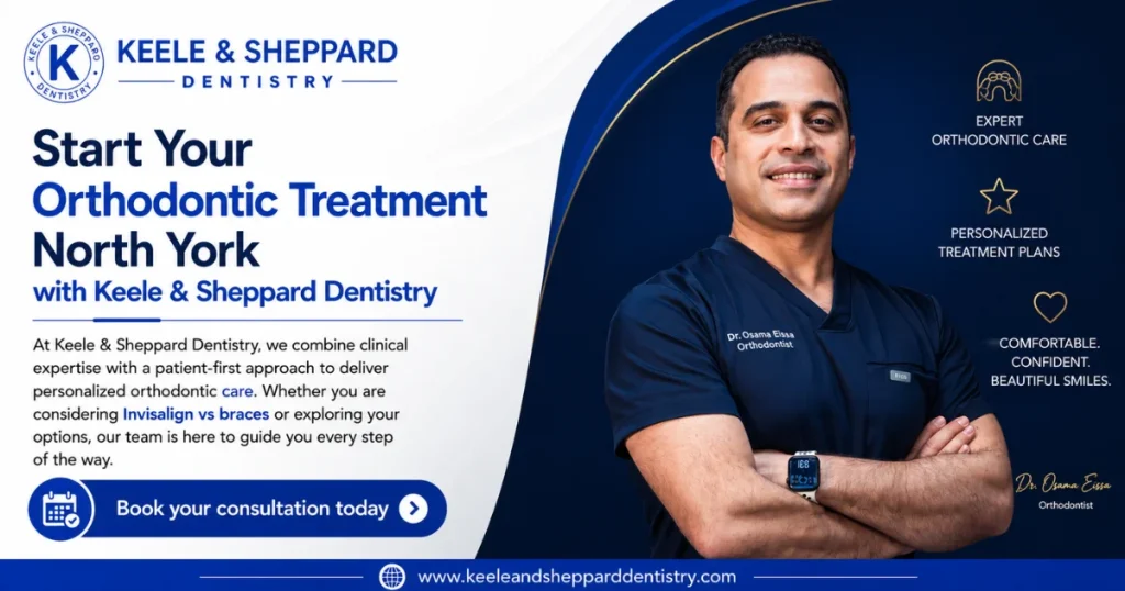 Start Your Orthodontic Treatment North York with Keele & Sheppard Dentistry