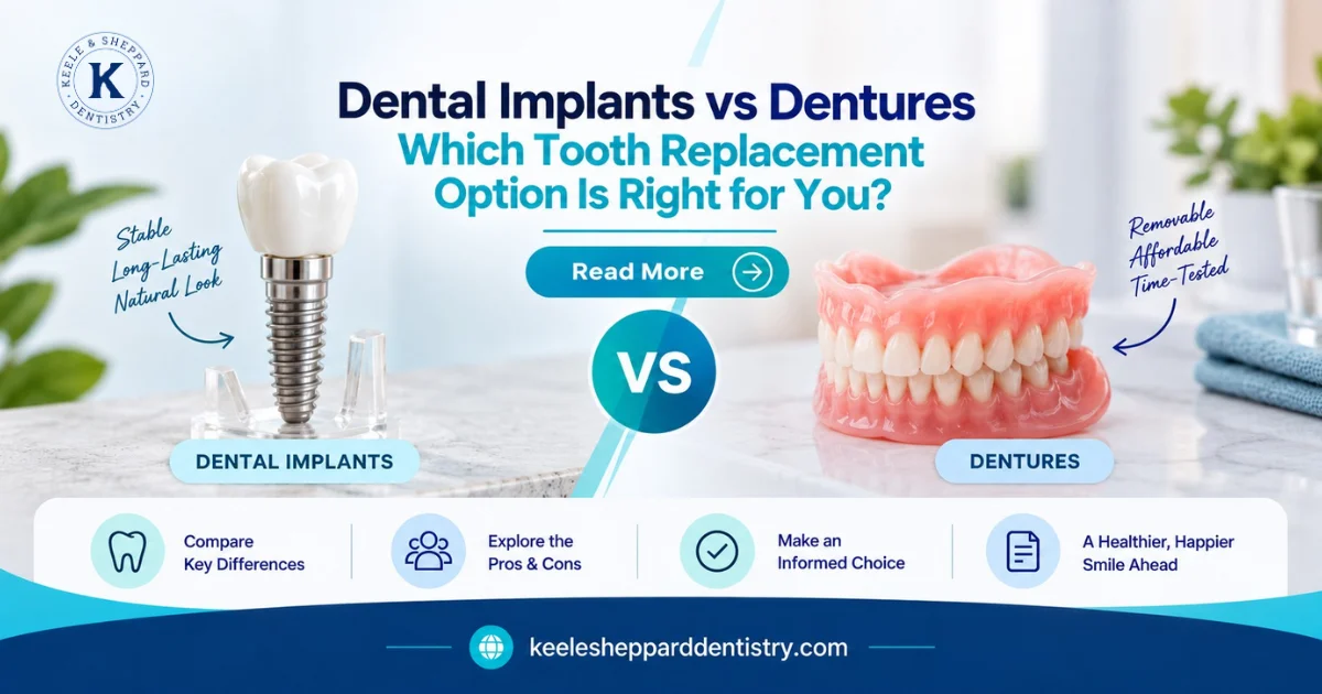 Dental Implants vs Dentures