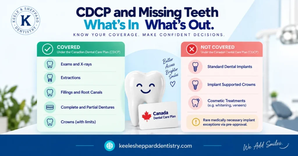 What CDCP Missing Teeth Coverage Actually Includes